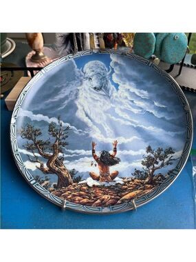 VINTAGE Call of the Buffalo 🦬 2nd Issue in the Legend of the White Buffalo Plate